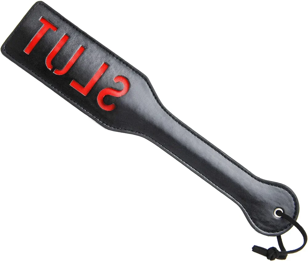 Spank that a** Leather Faux Paddle